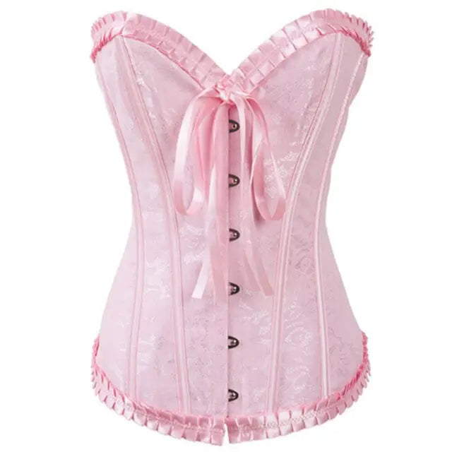  Model CT445 LORETTA LACE LINGERIE OVERBUST CORSET
