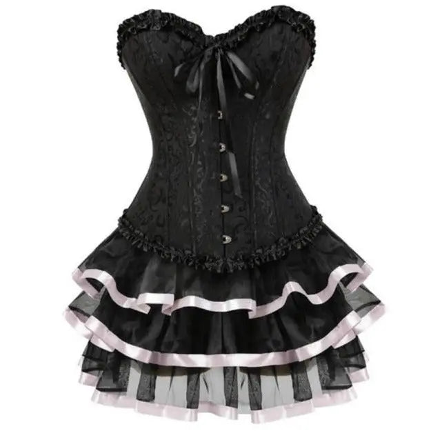  Model CD322 LORETTA LACE LINGERIE Corset Dress