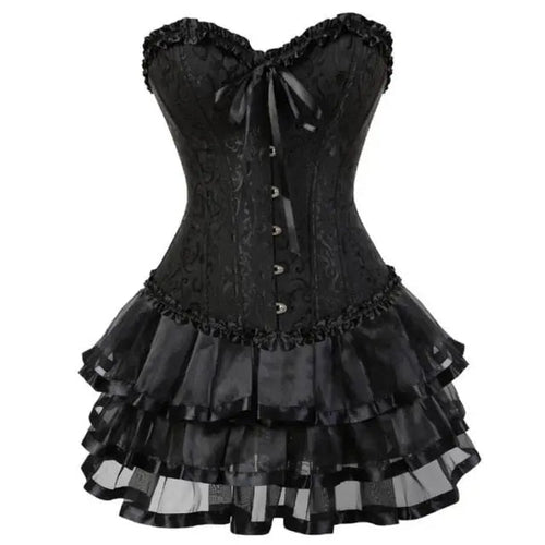  Model CD324 LORETTA LACE LINGERIE Corset Dress